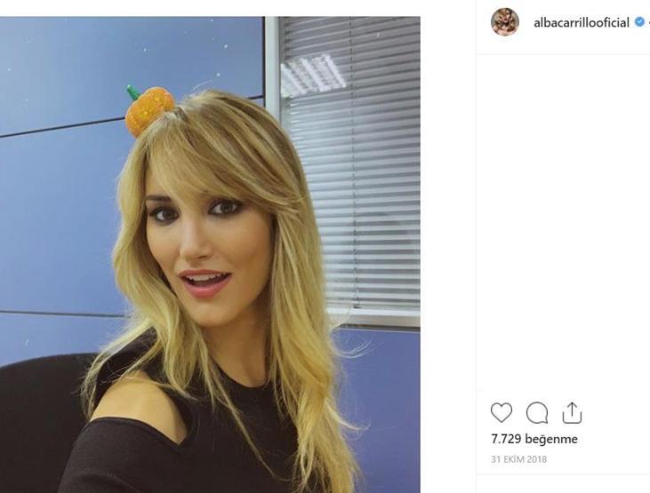 İspanyol model Alba Carrillodan olay itiraf