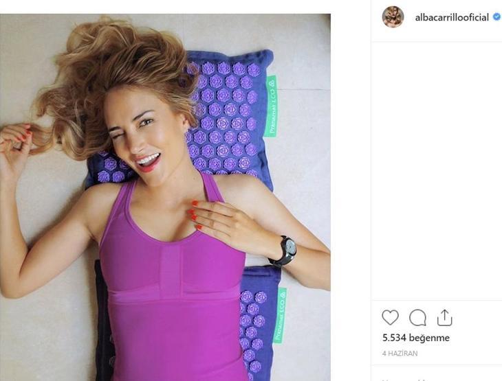İspanyol model Alba Carrillodan olay itiraf