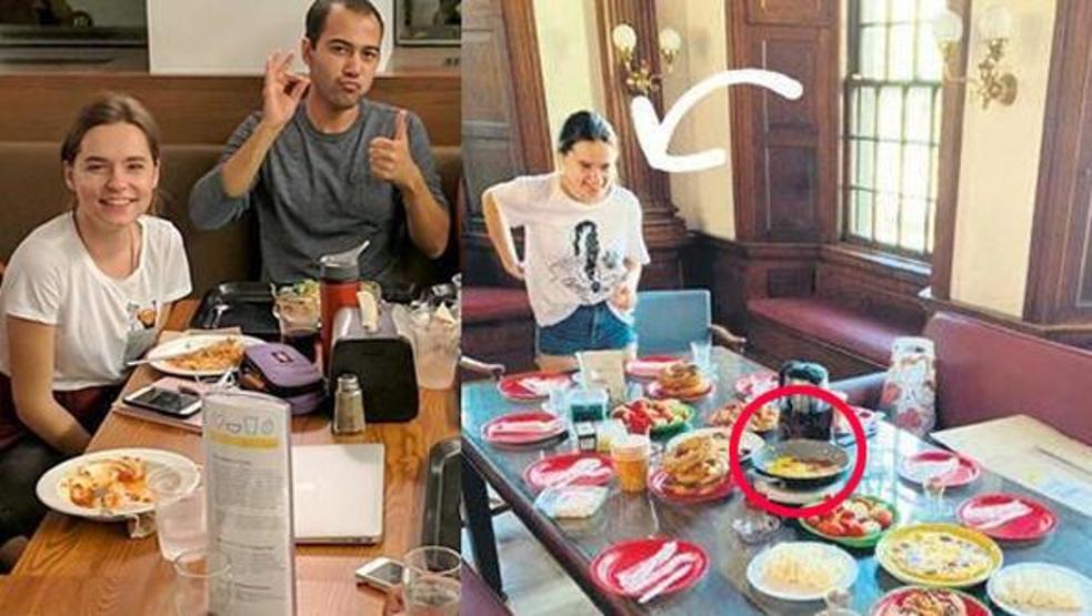 Ece Hakim, Harvardda sucuklu yumurta yaptı