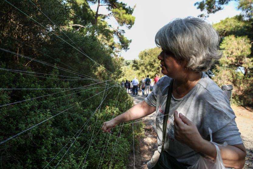 Aya Yorgiye dilek dilemek için zorlu tırmanış