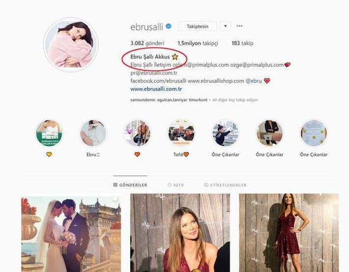 Ebru Şallının evlendikten sonra ilk işi bu oldu