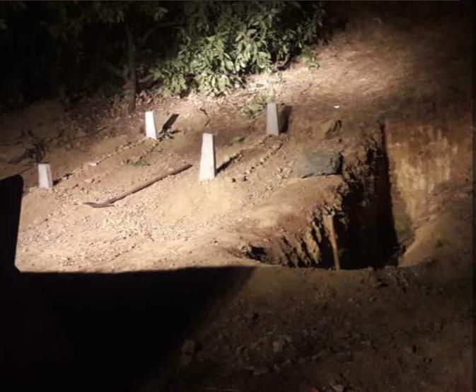 Derecikte can veren 3 kardeş yan yan toprağa verildi