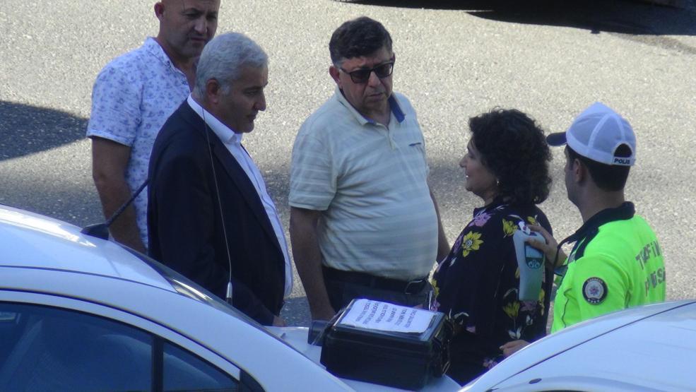 Sınıf öğretmeni vitesleri karıştırınca ciple dere kanalına uçtu