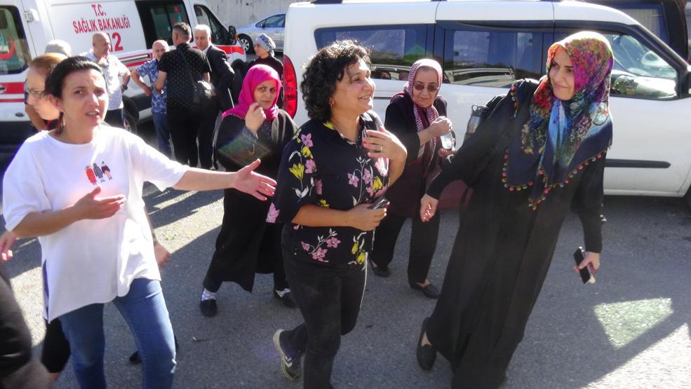 Sınıf öğretmeni vitesleri karıştırınca ciple dere kanalına uçtu