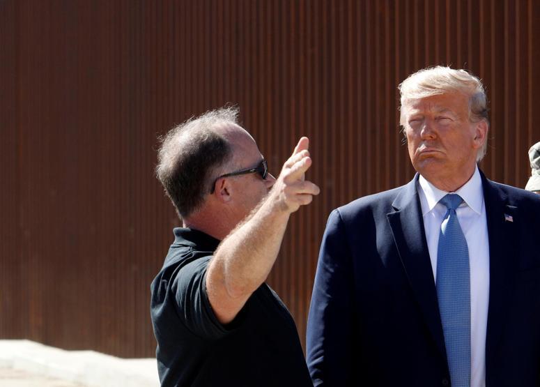Trumptan Meksika sınırındaki krize timsahlarla dolu hendek önerisi