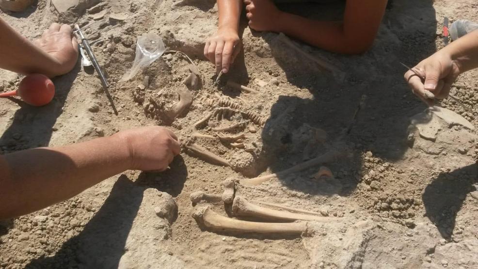 Arslantepe’de 5 bin 700 yıllık çocuk iskeleti bulundu