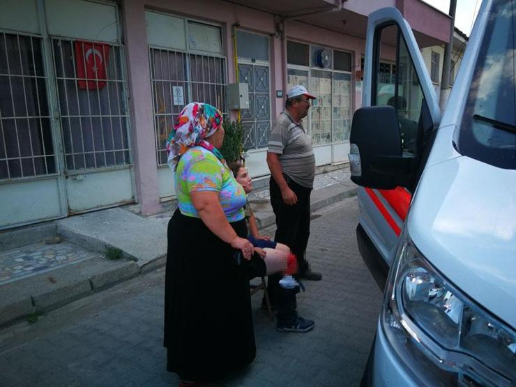 Kaza yaptı, İzi kalır mı diye sordu