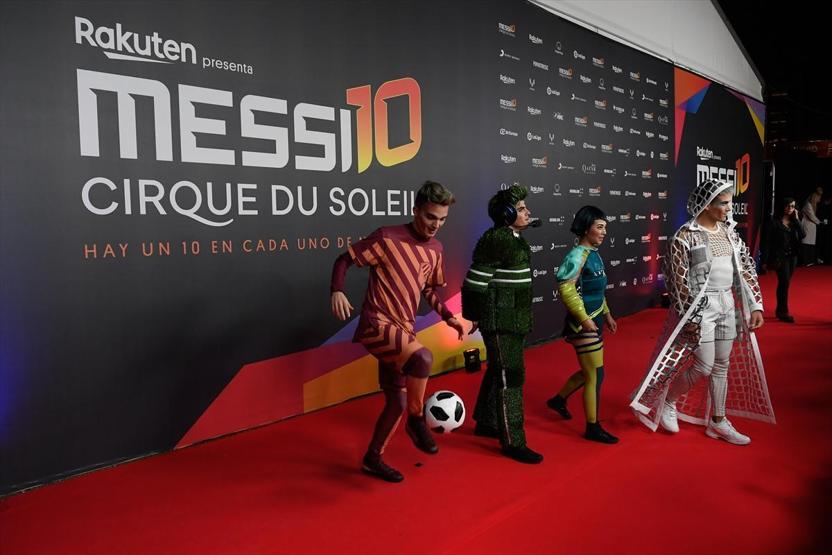 Messiden esinlenen sirkin galası yapıldı