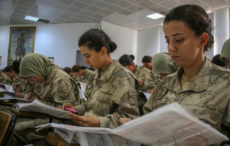 Jandarma Kadın Astsubaylar “Barış Pınarı”nda görev almak için hazır