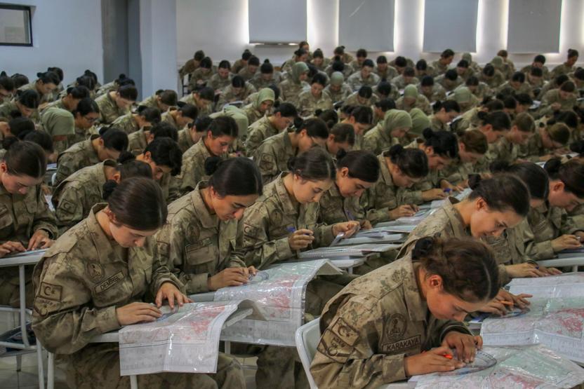Jandarma Kadın Astsubaylar “Barış Pınarı”nda görev almak için hazır