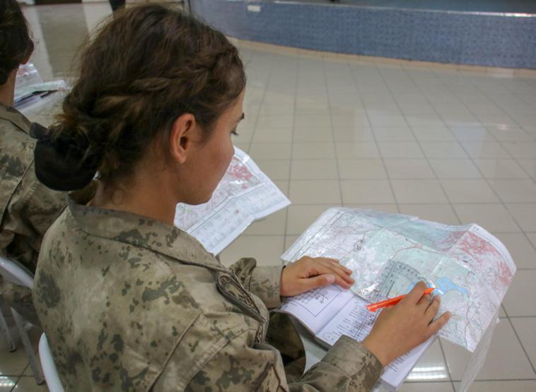 Jandarma Kadın Astsubaylar “Barış Pınarı”nda görev almak için hazır