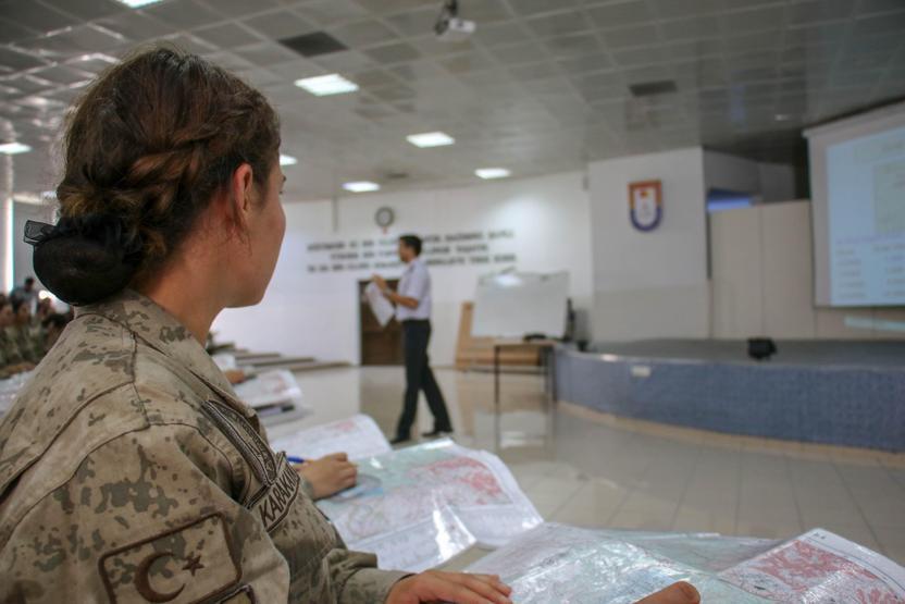 Jandarma Kadın Astsubaylar “Barış Pınarı”nda görev almak için hazır