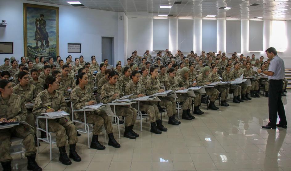 Jandarma Kadın Astsubaylar “Barış Pınarı”nda görev almak için hazır