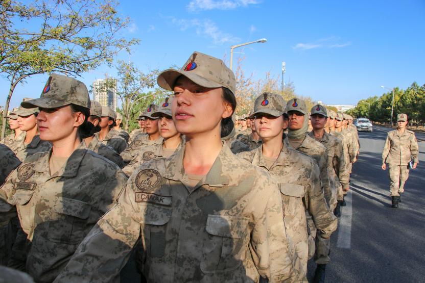 Jandarma Kadın Astsubaylar “Barış Pınarı”nda görev almak için hazır