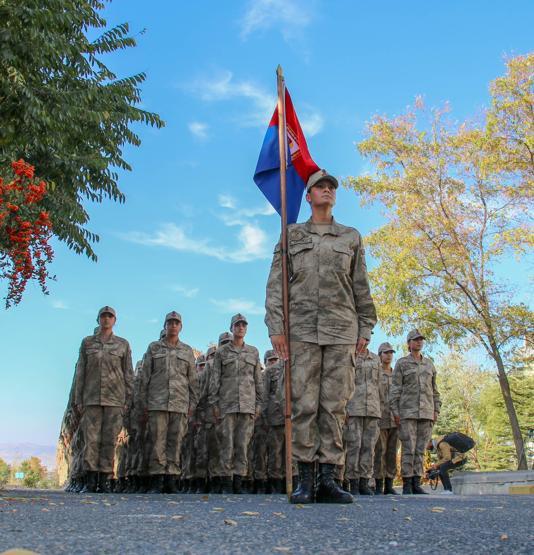 Jandarma Kadın Astsubaylar “Barış Pınarı”nda görev almak için hazır