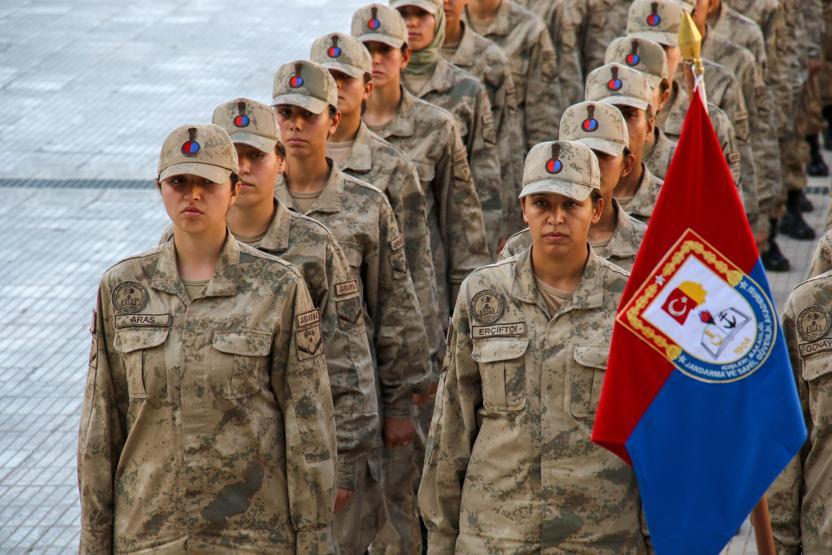 Jandarma Kadın Astsubaylar “Barış Pınarı”nda görev almak için hazır
