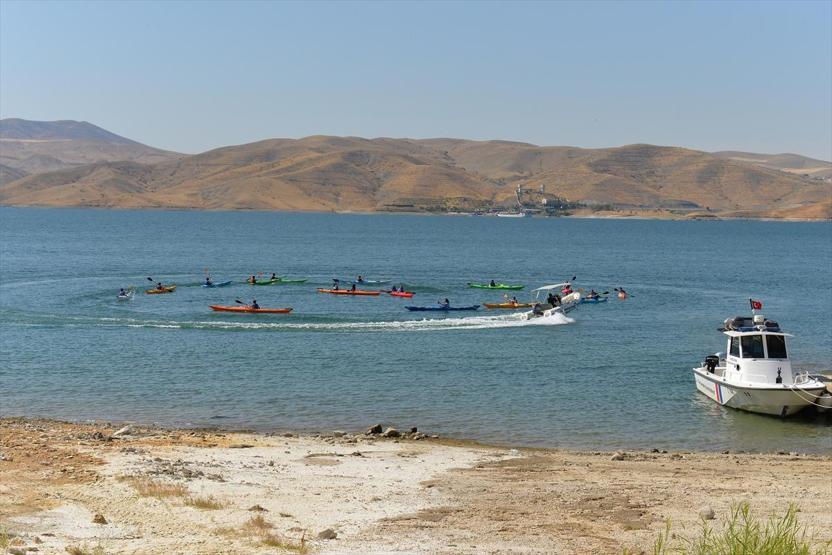 Saklı cennet Pertek su sporlarıyla şenlendi