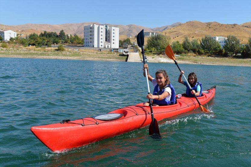 Saklı cennet Pertek su sporlarıyla şenlendi