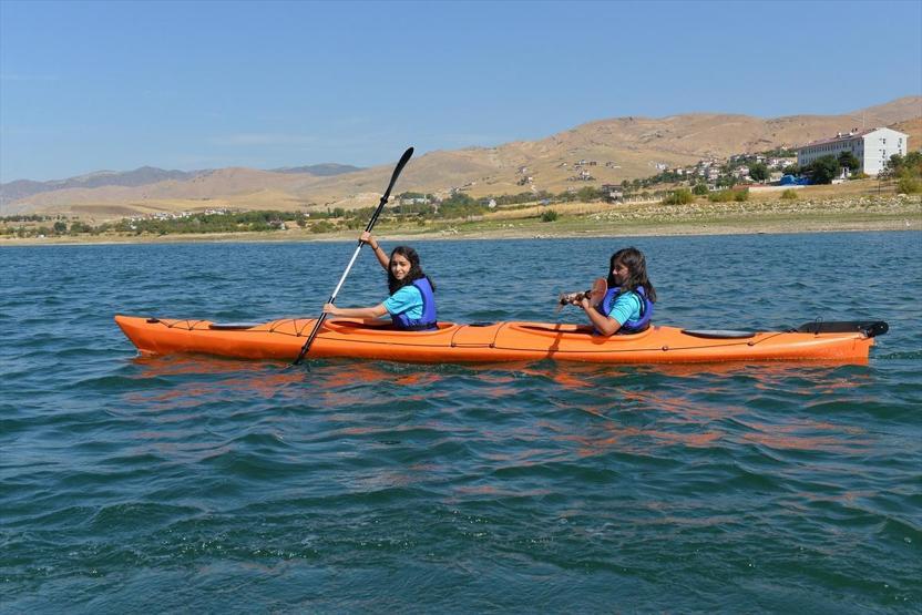 Saklı cennet Pertek su sporlarıyla şenlendi