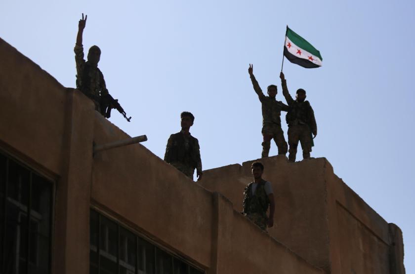 Tel Abyad ilçe merkezinin tamamı teröristlerden kurtarıldı