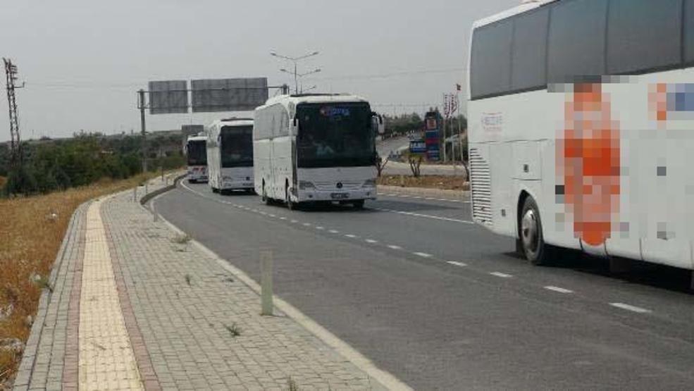 SMO askerlerinin Kilisten Şanlıurfa’ya geçişi sürüyor