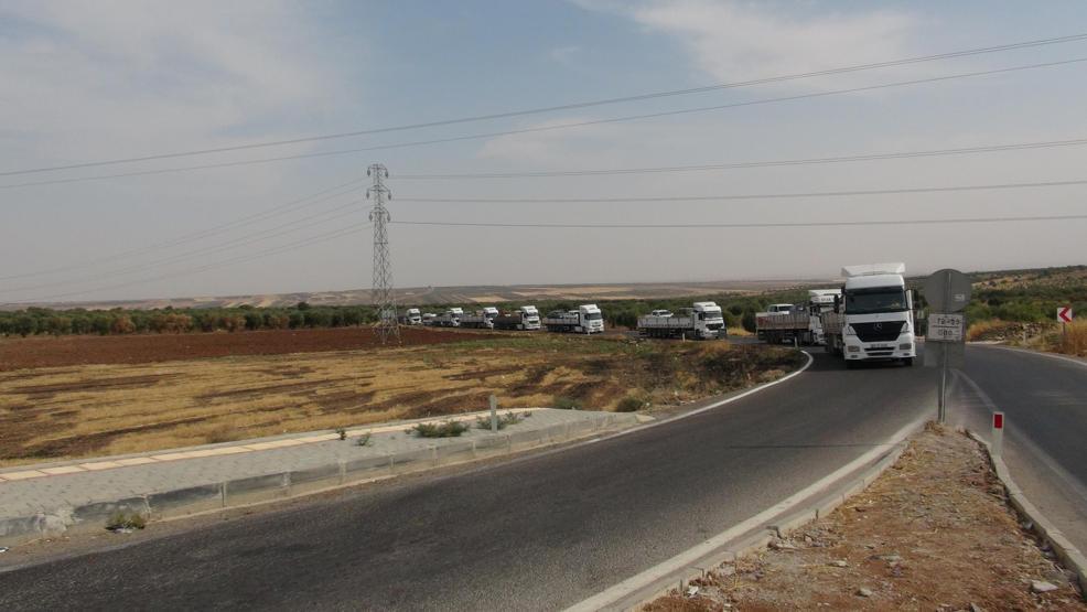 SMO askerlerinin Kilisten Şanlıurfa’ya geçişi sürüyor