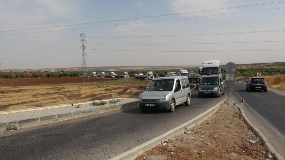 SMO askerlerinin Kilisten Şanlıurfa’ya geçişi sürüyor