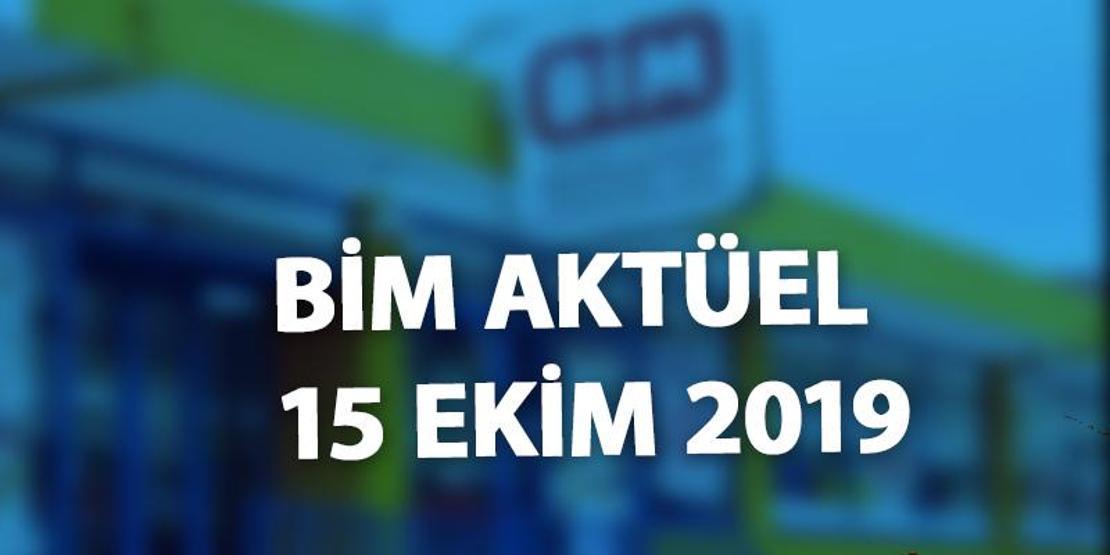 BİM aktüel 15 Ekim 2019 Salı... İşte BİM aktüel katalogdaki indirimli ürünler