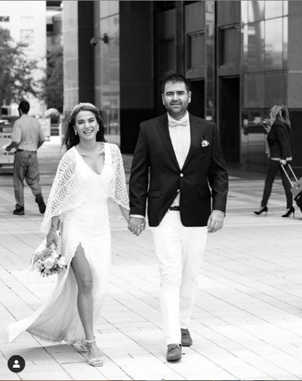 Ceyda Ateş, Buğra Toplusoy ile evlilik yıl dönümünü kutladı