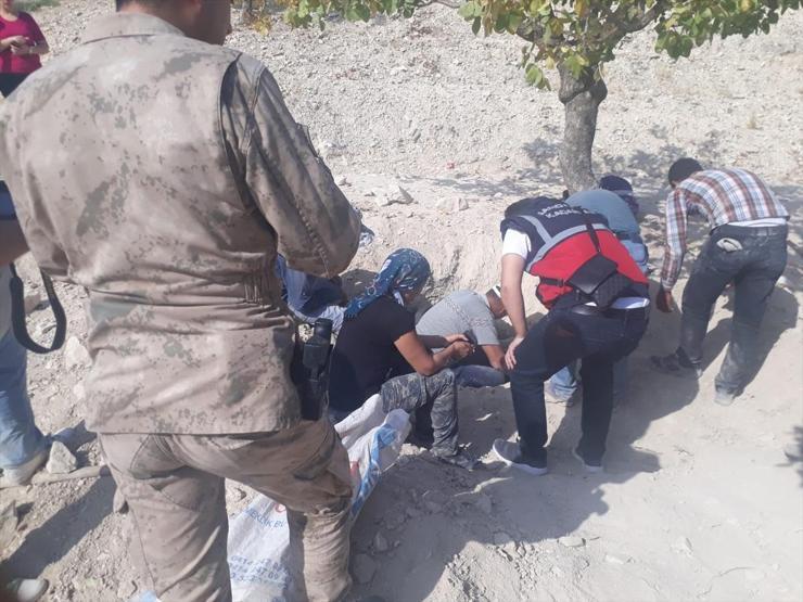Zeugma Antik Kentinde kaçak kazı operasyonu