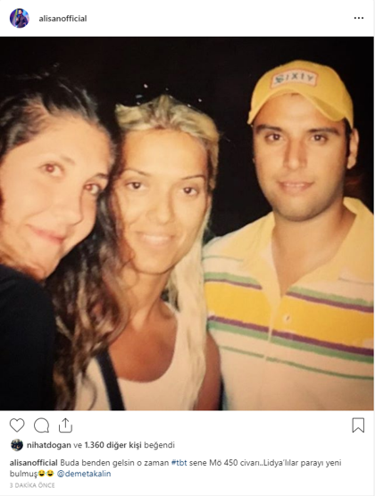 Alişan ile Demet Akalının yıllar önceki hali ortaya çıktı