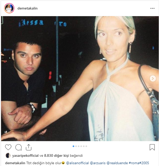 Alişan ile Demet Akalının yıllar önceki hali ortaya çıktı