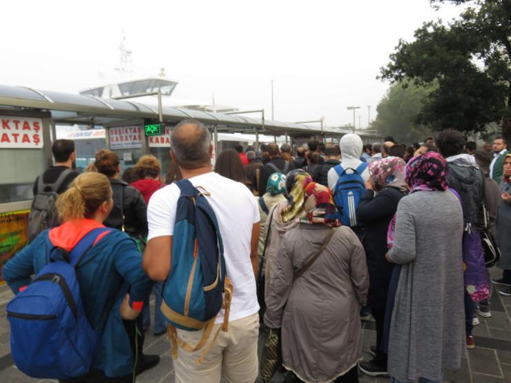 İstanbulda sis etkili oluyor