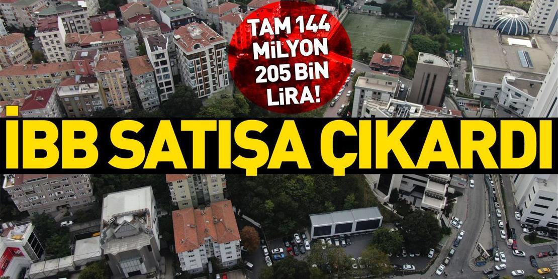 İBB satışa çıkardı Beşiktaşta servet değerinde arazi