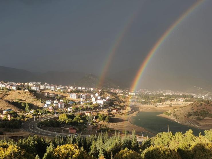 Tunceli’de gökkuşağı şöleni