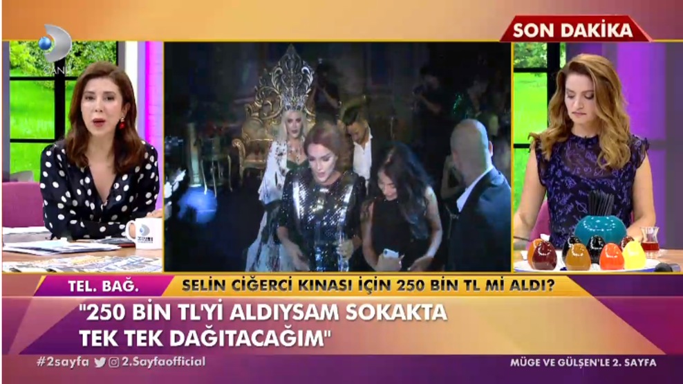 Demet Akalın, Selin Ciğercinin düğününe gitmiyor