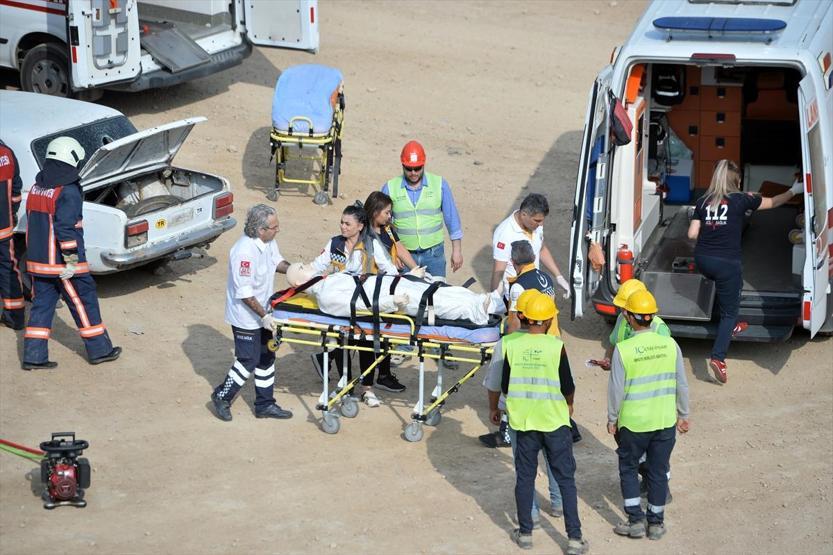 Akkuyu Nükleer Güç Santralinde fırtına tatbikatı
