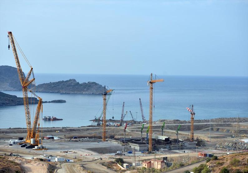 Akkuyu Nükleer Güç Santralinde fırtına tatbikatı