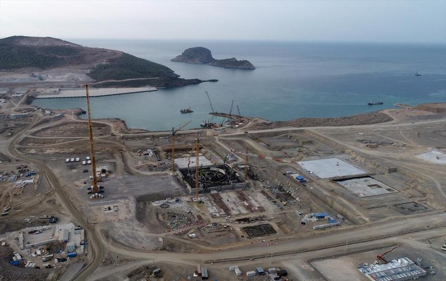 Akkuyu Nükleer Güç Santralinde fırtına tatbikatı