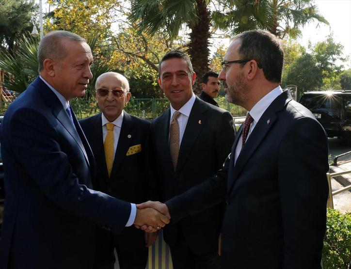 Cumhurbaşkanı Erdoğan, Fenerbahçe Yüksek Divan Kurulunda