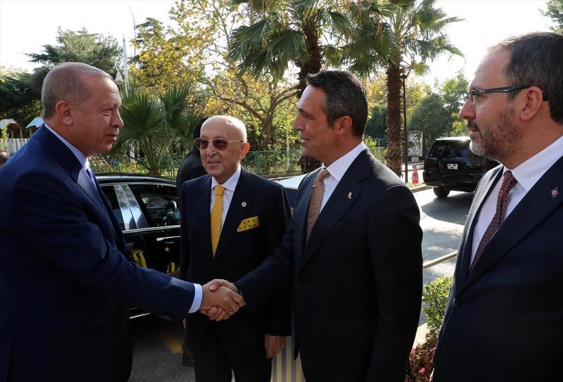 Cumhurbaşkanı Erdoğan, Fenerbahçe Yüksek Divan Kurulunda