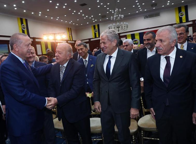 Cumhurbaşkanı Erdoğan, Fenerbahçe Yüksek Divan Kurulunda