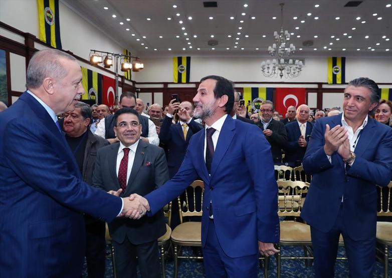 Cumhurbaşkanı Erdoğan, Fenerbahçe Yüksek Divan Kurulunda