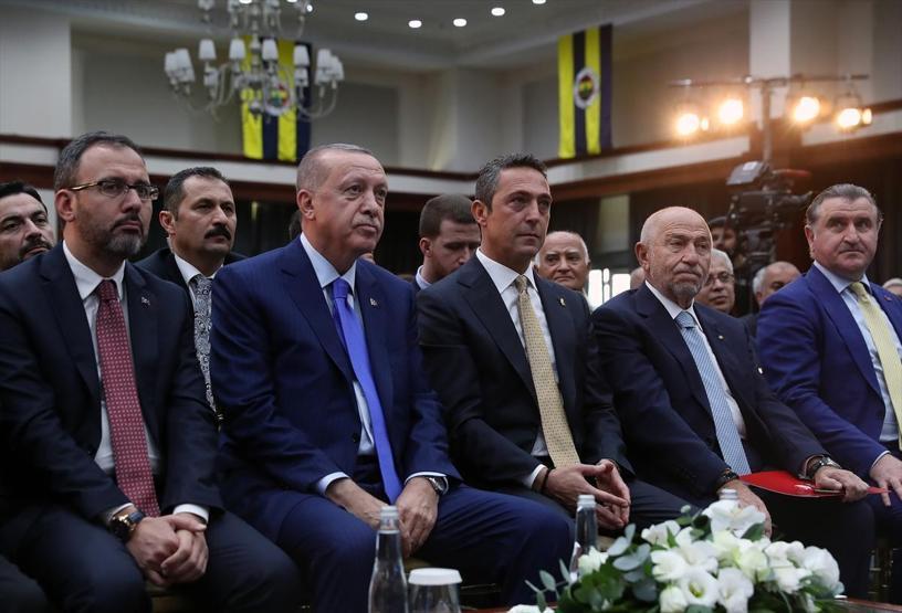 Cumhurbaşkanı Erdoğan, Fenerbahçe Yüksek Divan Kurulunda