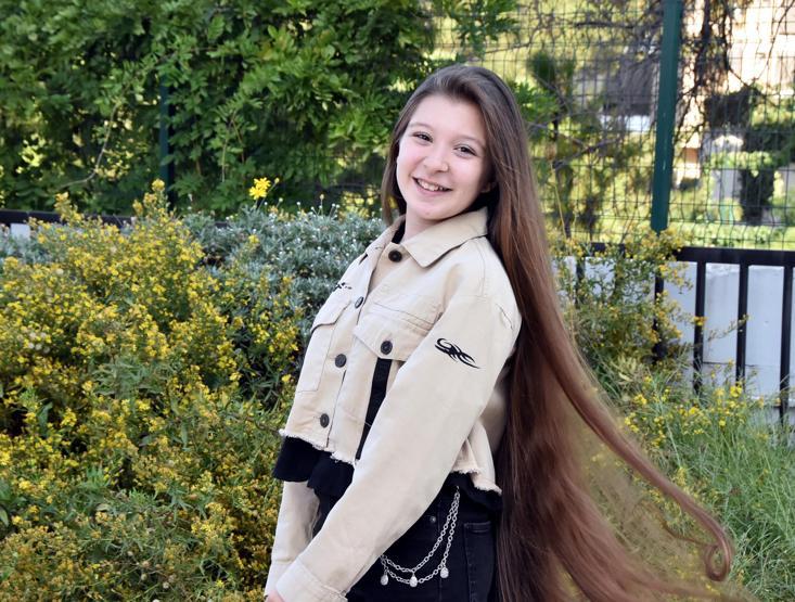 Rapunzel Pelin Dünya Çocuk Rekorları Kitabına girdi
