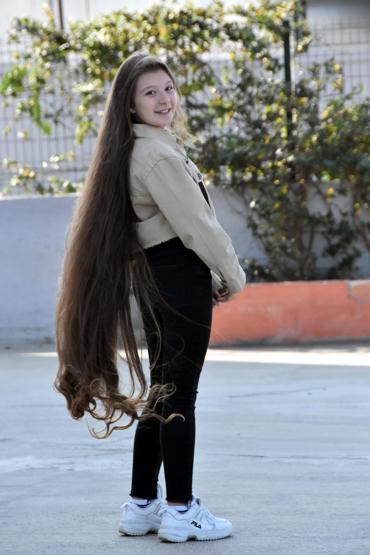 Rapunzel Pelin Dünya Çocuk Rekorları Kitabına girdi