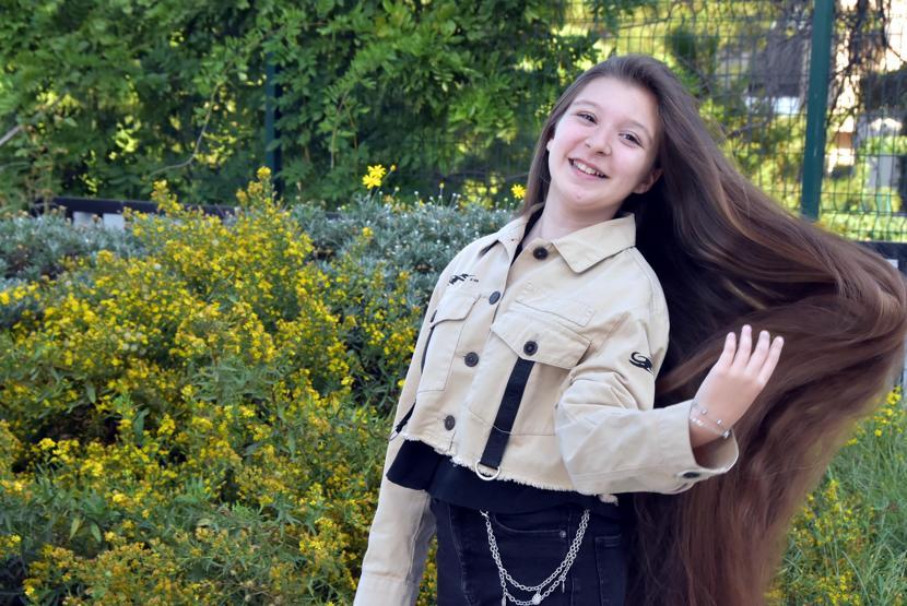 Rapunzel Pelin Dünya Çocuk Rekorları Kitabına girdi