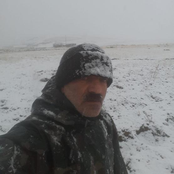 Ağrının yüksek kesimleri, beyaza büründü