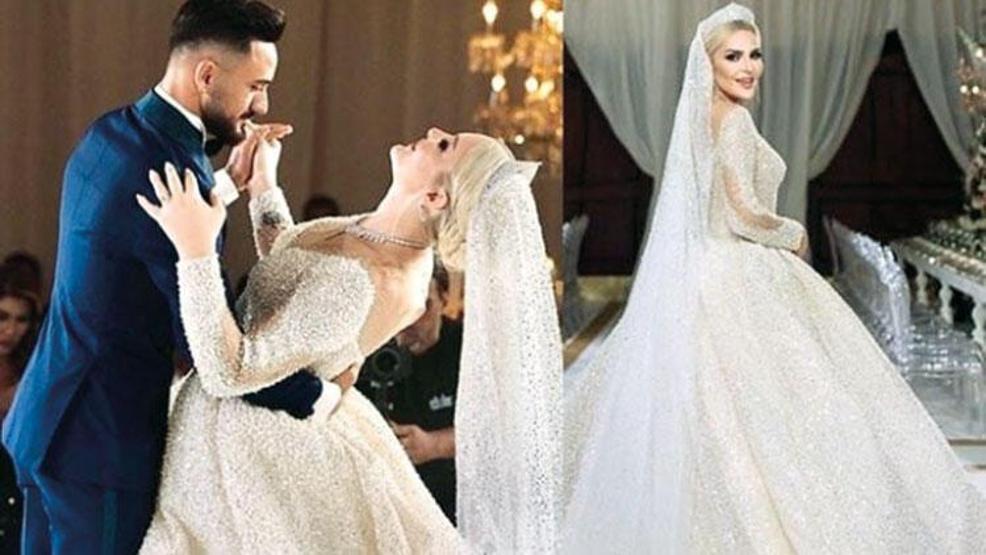 Selin Ciğercinin düğününde dekolteler yarıştı