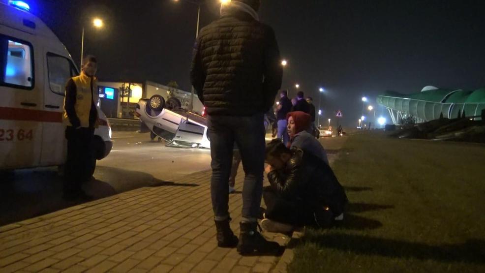 Aracı 20 takla attı, otomobili için ağladı
